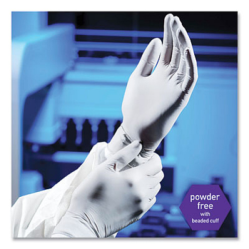 Kimtech STERLING Nitrile Exam Gloves, Powder-Free, X-Large, 3.5 mil Thick, 9.5" Long, Sterling Gray, 170/Box (50709)
