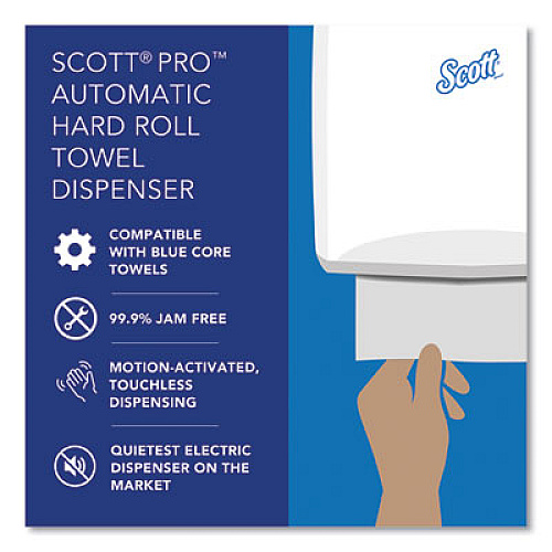 Scott Pro Electronic Hard Roll Towel Dispenser, 12.66 x 9.18 x 16.44, Smoke (34348)