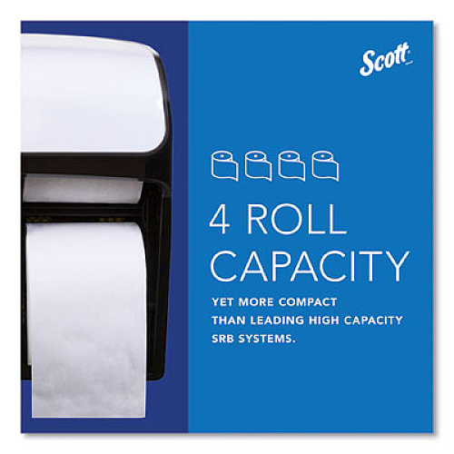 Scott Pro High Capacity Coreless SRB Tissue Dispenser, 11.25 x 6.31 x 12.75, White (44517)
