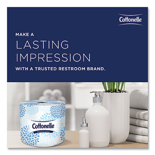 Cottonelle Two-Ply Bathroom Tissue, Septic Safe, White, 451 Sheets/Roll, 20 Rolls/Carton (13135)