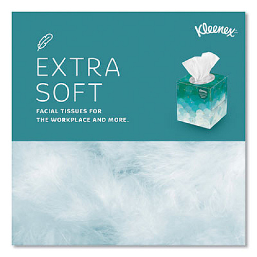 Kleenex Professional Facial Tissue, Pop-Up Box, 2-Ply, White, 90 Sheets/Box, 36 Boxes/Carton (21270CT)