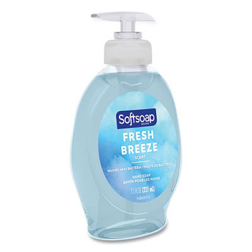 Softsoap Liquid Hand Soap Pumps, Fresh Breeze Scent, 7.5 oz (US04964EA)