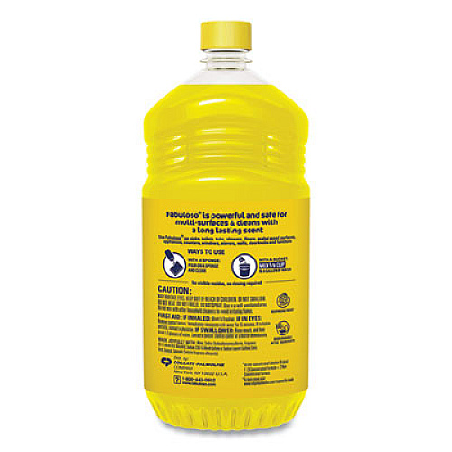 Fabuloso Multi-Use Cleaner, Refreshing Lemon Scent, 56 oz Bottle, 6/Carton (MX06157CT)
