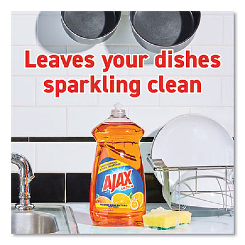Ajax Dish Detergent, Orange Scent, 90 oz Bottle, 4/Carton (149874CT)