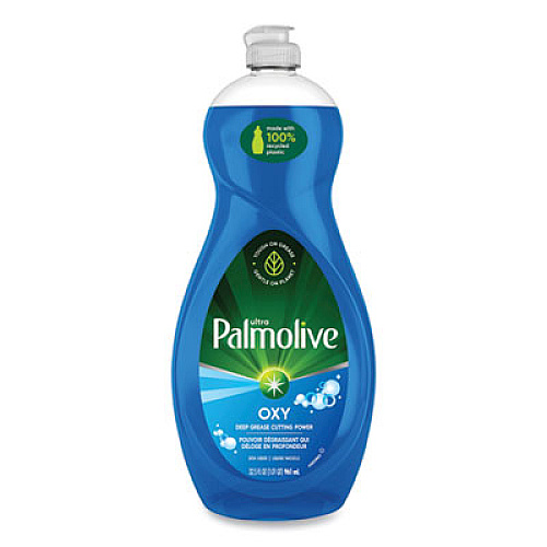Ultra Palmolive Oxy Dishwashing Liquid, Fresh Scent, 32 oz Bottle, 9/Carton (US04273CT)