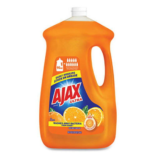 Ajax Dish Detergent, Orange Scent, 90 oz Bottle, 4/Carton (149874CT)