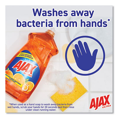 Ajax Dish Detergent, Orange Scent, 90 oz Bottle, 4/Carton (149874CT)