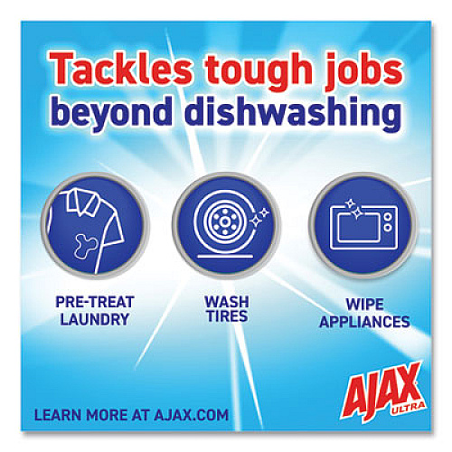 Ajax Dish Detergent, Orange Scent, 90 oz Bottle, 4/Carton (149874CT)