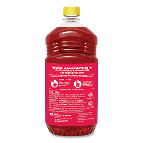 Fabuloso Multi-Use Cleaner, Citrus Scent, 56 oz Bottle, 6/Carton (153091)