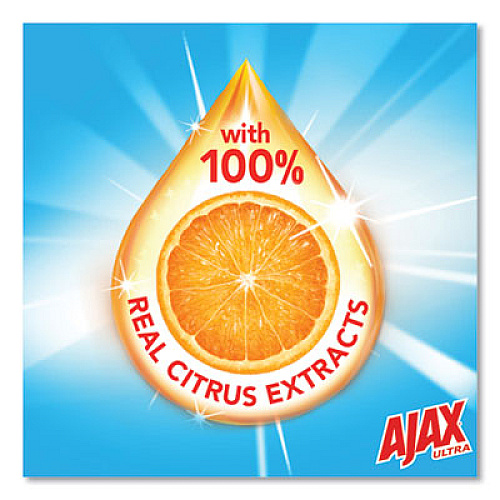 Ajax Dish Detergent, Orange Scent, 90 oz Bottle, 4/Carton (149874CT)