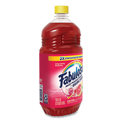 Fabuloso Multi-Use Cleaner, Citrus Scent, 56 oz Bottle, 6/Carton (153091)