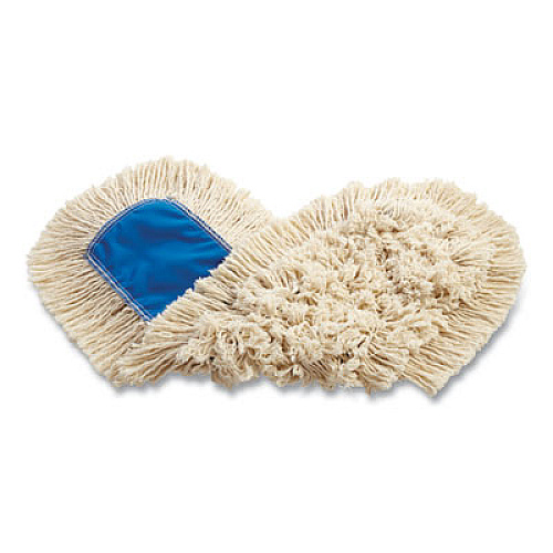 Rubbermaid Commercial Kut-A-Way Dust Mop Head, Cotton, 24", White, 12/Carton (FGK15300WH00)