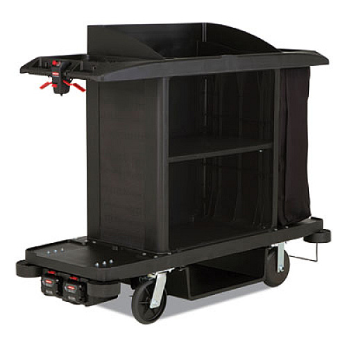 Rubbermaid Commercial Motorized Kit for Housekeeping Cart, 60 V Battery, Black (2173556)