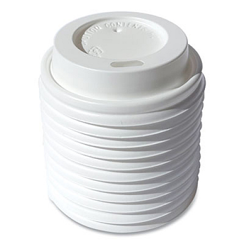 Boardwalk Hot Cup Lids, Fits 4 oz Hot Cups, Plastic, White, 1,000/Carton (HOTWH4)