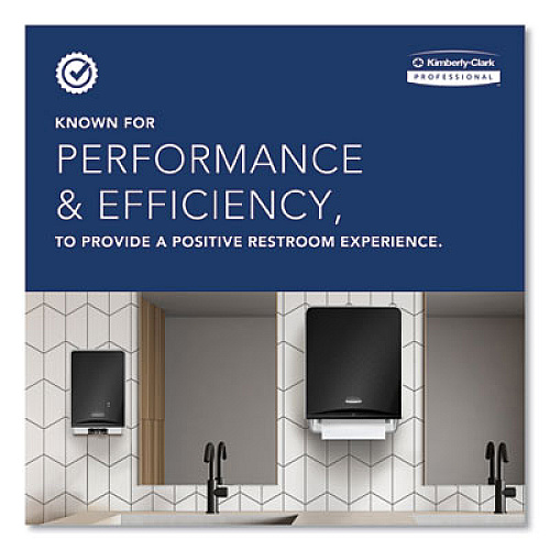 Kimberly-Clark Professional* Omni Roll Towel Dispenser, 10.5 x 10 x 10, Smoke Gray (09746)