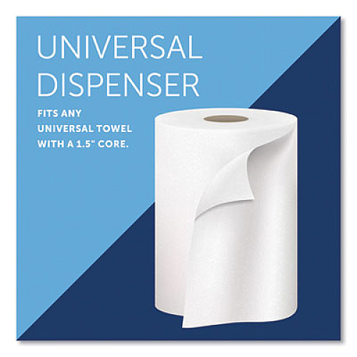 Kimberly-Clark Professional* Omni Roll Towel Dispenser, 10.5 x 10 x 10, Smoke Gray (09746)