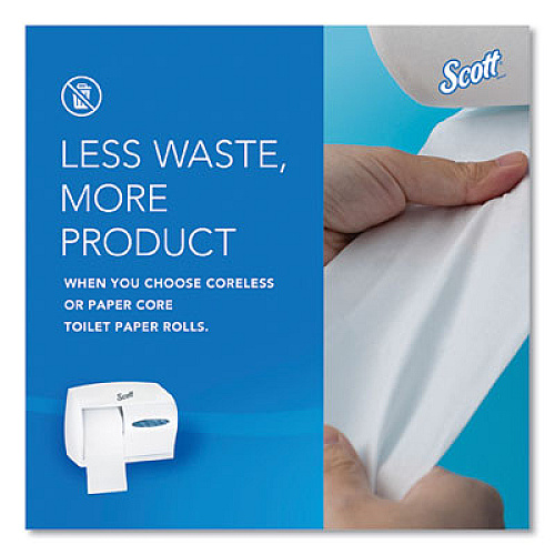 Scott Essential Coreless SRB Tissue Dispenser, 11 x 6 x 7.6, White (09605)