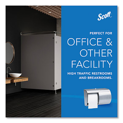 Scott Pro Coreless SRB Tissue Dispenser, 10.13 x 6.4 x 7, Stainless Steel (09606)
