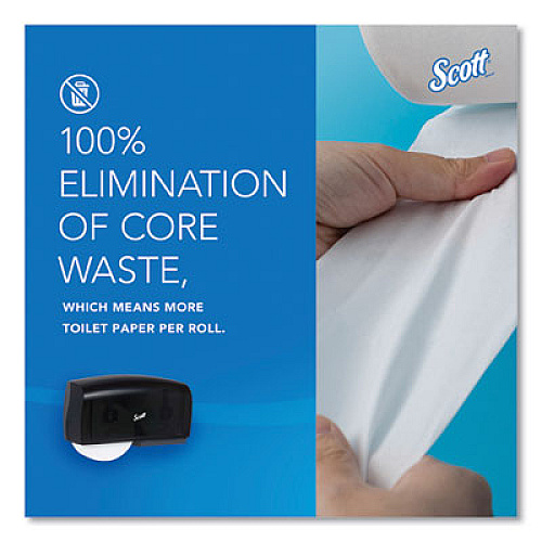 Scott Essential Coreless Twin Jumbo Roll Tissue Dispenser, 20 x 6 x 11, Black (09608)