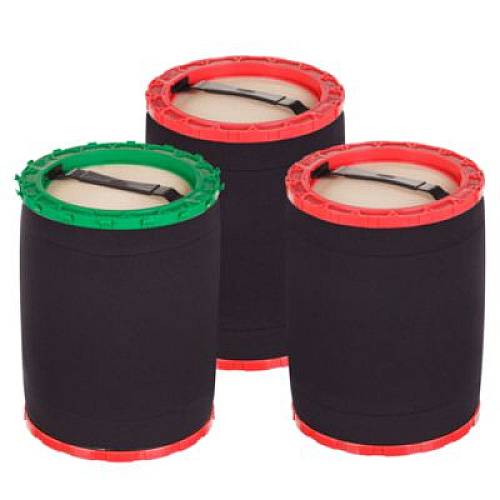Unger HydroPower Resin Packs for Large Tank, (1) Green Resin Pack, (2) Red Resin Packs/Carton (UHPR3)