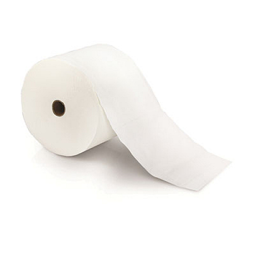 LoCor High-Capacity Bath Tissue, 2-Ply, White, 1,000 Sheets/Roll, 36 Rolls/Carton (26821)