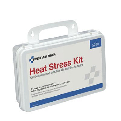 First Aid Only Unitized OSHA Compliant Heat Stress Kit, 26 Pieces, Plastic Case (5250)