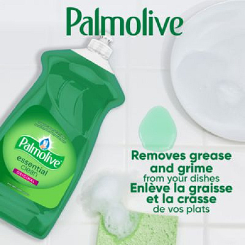 Palmolive Dish Soap Liquid, Fresh Scent, 28 oz Bottle, 9/Carton (US06022A)