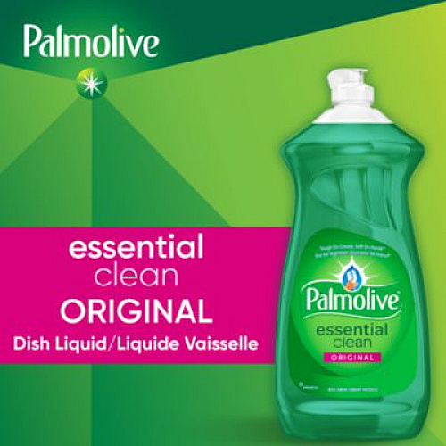 Palmolive Dish Soap Liquid, Fresh Scent, 28 oz Bottle, 9/Carton (US06022A)