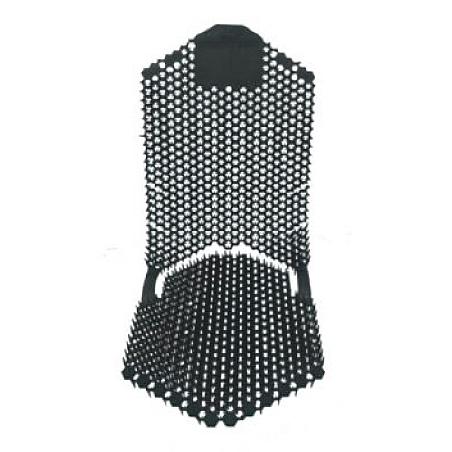 Fresh Products Tsunami, Urinal Screen, Midnight Coast Scent, Black, 5.22 oz, 6/Carton (TSU6MC)