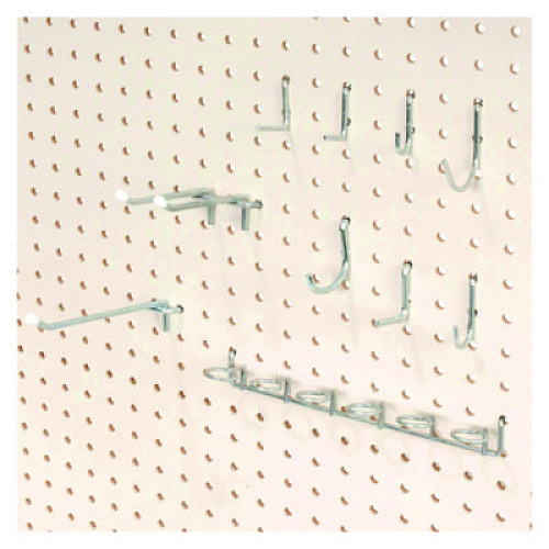 Global Industrial Pegboard Hooks, 30-Piece Assorted Hooks, Steel (606968)
