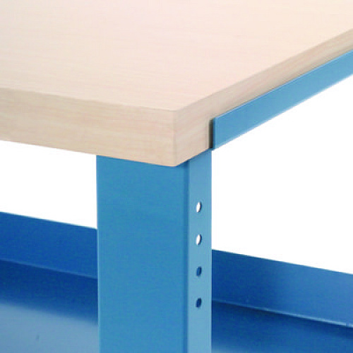 Global Industrial Industrial Workbench Bench-in-a-Box, 3,000 lbs, 60 x 30 x 29.75 to 36.75, Blue (606795)