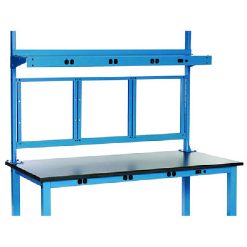 Panel Mounting Rail, For Use with Global Industrial 60" Wide Workbenches, 125 lb Weight Capacity (249292ABL)
