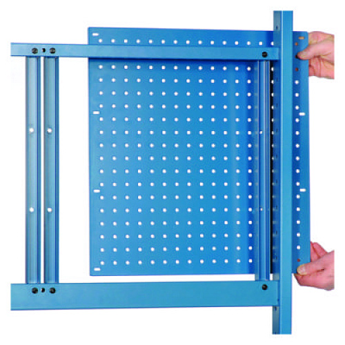 Panel Mounting Rail, For Use with Global Industrial 60" Wide Workbenches, 125 lb Weight Capacity (249292ABL)
