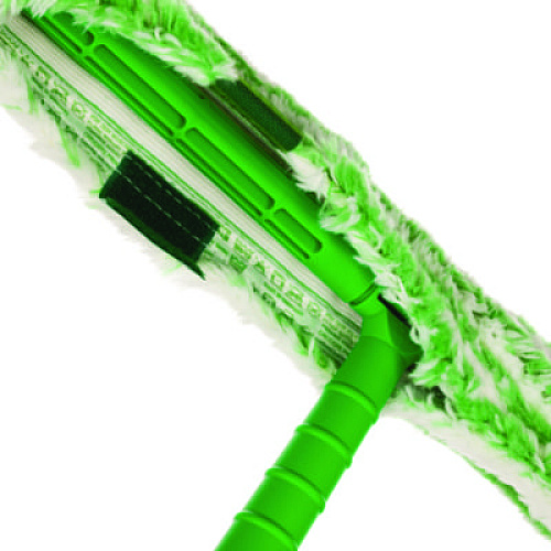 Unger Monsoon Plus StripWasher Complete with Green Plastic Handle, Green/White Sleeve, 18" Wide Sleeve (MC450EA)