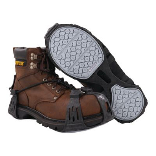 ergodyne TREX 6326 Spikeless Slip- and Oil-Resistant Traction Device, Small (Men's Sizes 5 to 7), Black, Pair (16921)