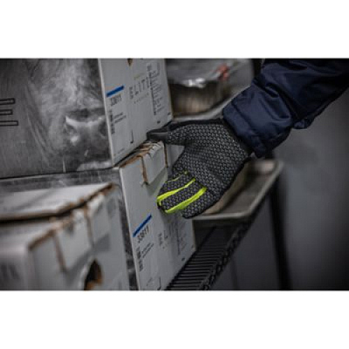 ergodyne ProFlex 850 Insulated Freezer Gloves, EN388: 3X22B, 9" Long, XX-Small, Black, Pair (18150)
