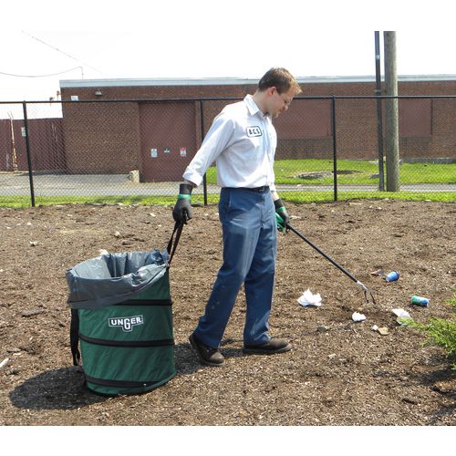 Nifty Nabber Bagger, 40 gal, Nylon, Green (B3000)