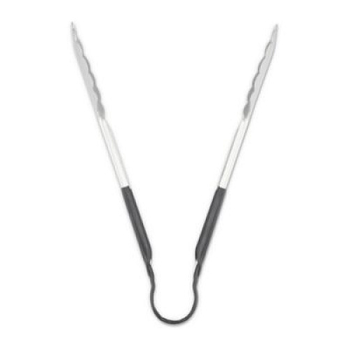 Carlisle Dura-Kool Tongs, Stainless Steel, 9.5", Silver/Black (60756003)