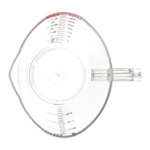 Carlisle Commercial Measuring Cup, 1 qt, Plastic, Clear (4314307)