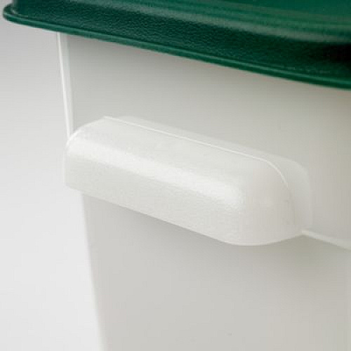 Carlisle Squares Food Storage Container Lid, 7.31 x 7.31 x 0.63, Forest Green, Plastic (1197008)