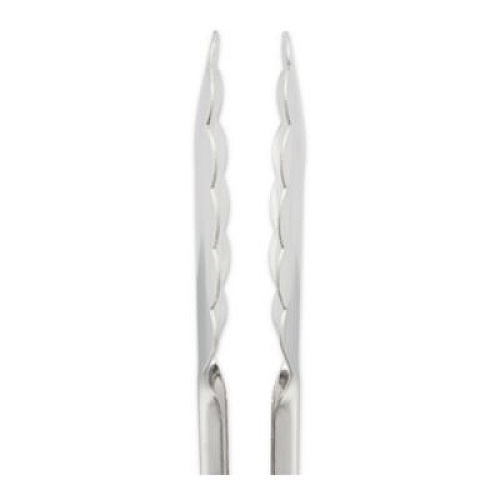 Carlisle Dura-Kool Tongs, Stainless Steel, 9.5", Silver/Black (60756003)