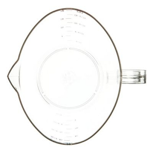 Carlisle Commercial Measuring Cup, 1 gal, Plastic, Clear (4314507)
