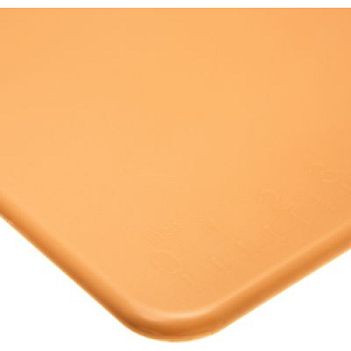 San Jamar Cut-N-Carry Color Cutting Board with Molded-In Ruler, Assorted Colors, 6/Pack (CB1824KC)