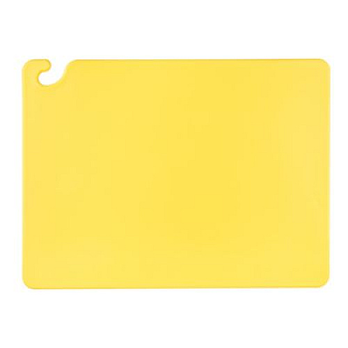 San Jamar Cut-N-Carry Color Cutting Board with Molded-In Ruler, Assorted Colors, 6/Pack (CB1824KC)