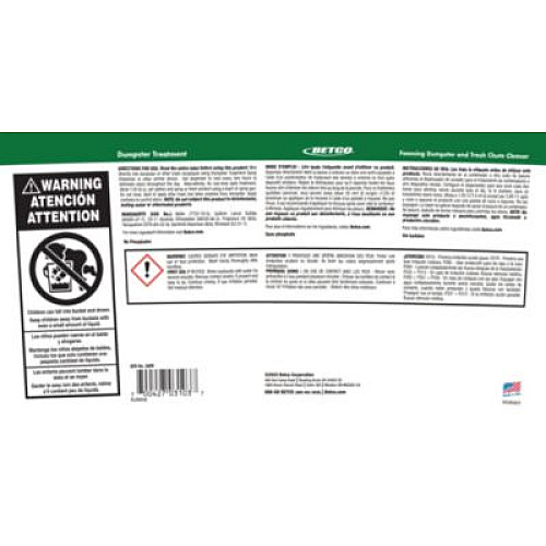 Betco Dumpster Treatment, Mango Scent, 5 gal Pail (26090500)
