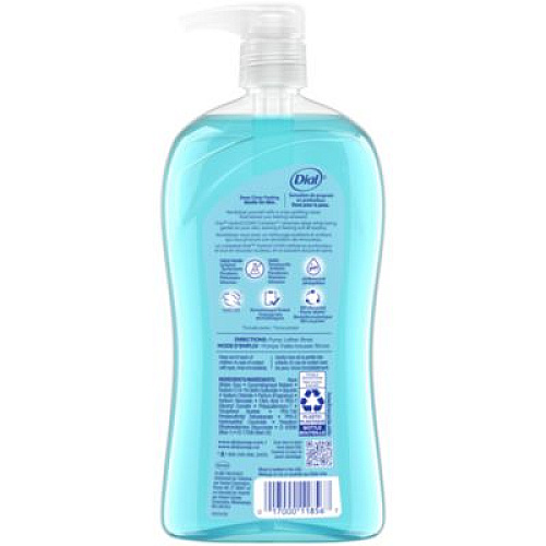 Dial Body Wash, Spring Water Scent, 32 oz, 4/Carton (11857)