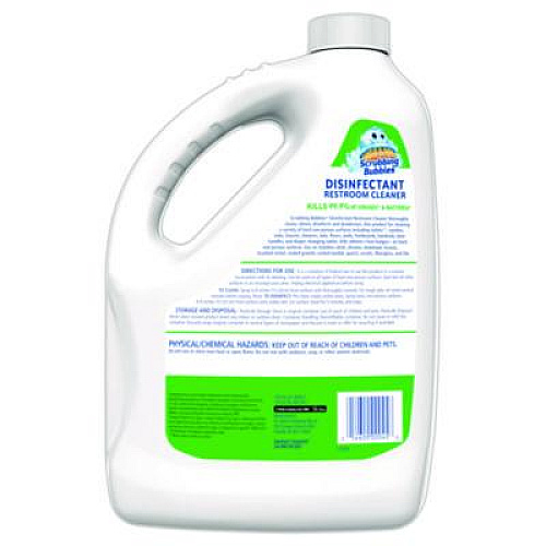 Scrubbing Bubbles Disinfectant Restroom Cleaner, Citrus Scent, 1 gal Bottle, 4/Carton (335599)