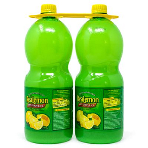 ReaLemon Lemon Juice from Concentrate, 48 oz Bottle, 2/Pack, 2 Packs/Carton (60004062)
