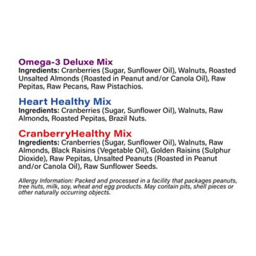 Nature's Garden Healthy Trail Mix Snack Packs, Assorted Flavors, 1.2 oz Pouch, 24/Bag, 2 Bags/Carton (60004092)
