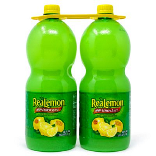 ReaLemon Lemon Juice from Concentrate, 48 oz Bottle, 2/Pack, 2 Packs/Carton (60004062)